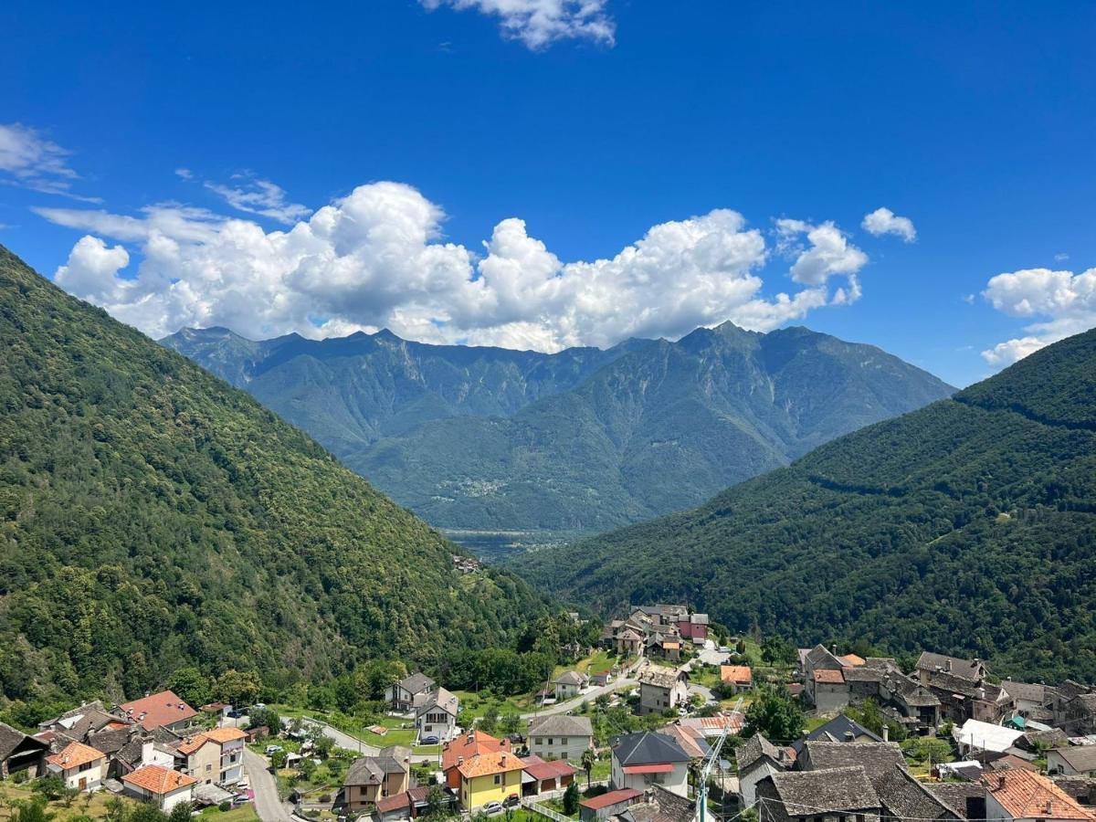 Casa Del Cios Calda E Intima Casetta Immersa Nel Verde Delle Montagne Alpe Basciumo Extérieur photo